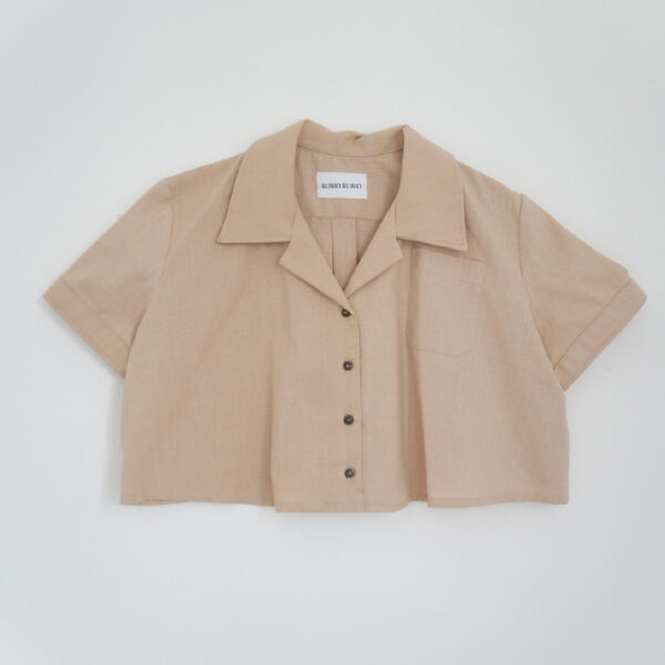 BLUSA CAMPANA CAMEL