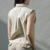 BLUSA SIN MANGAS COLOR BEIGE