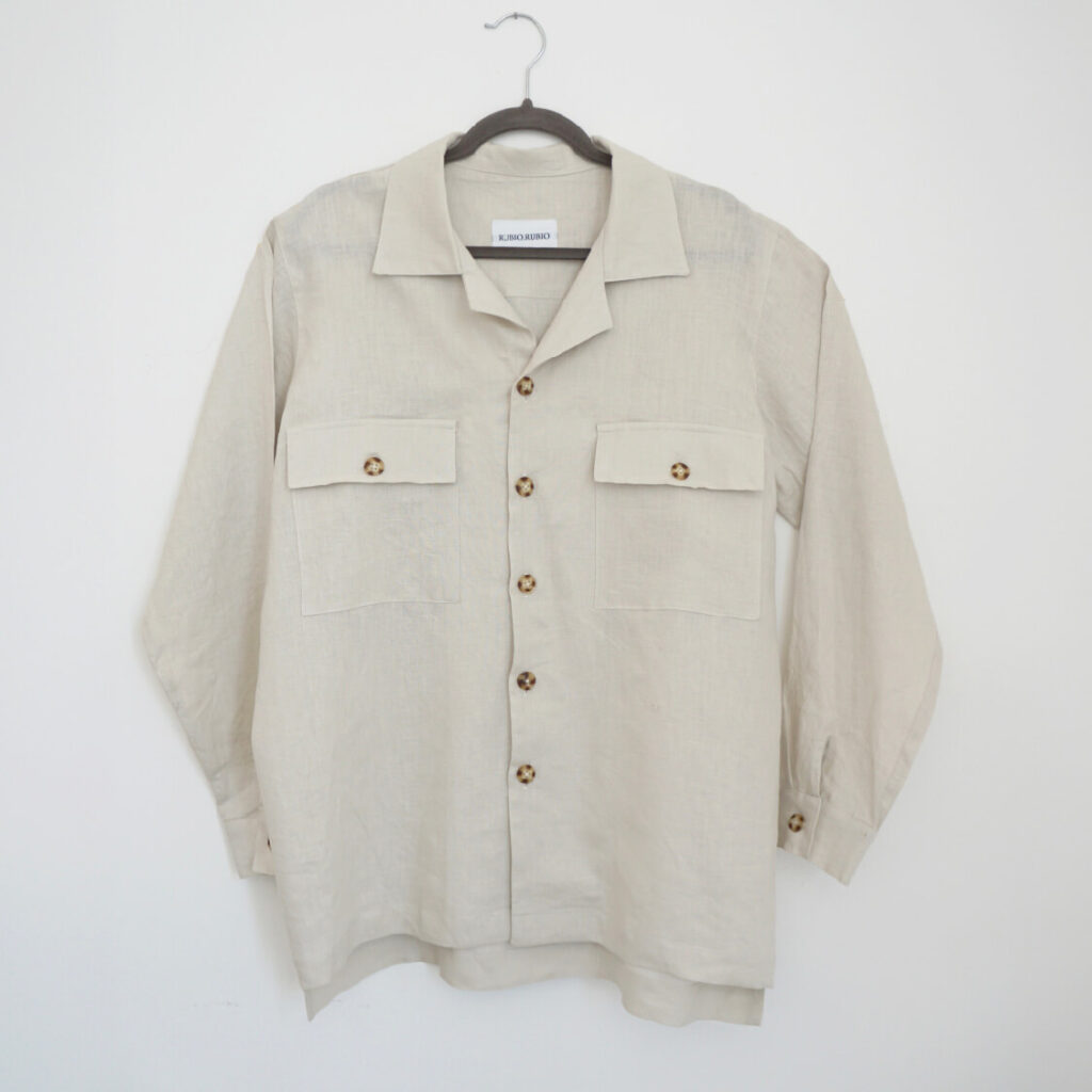 CAMISA LINO MANGA LARGA