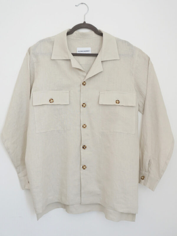 CAMISA LINO MANGA LARGA