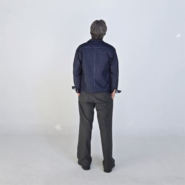CHAQUETA MEZCLILLA AZUL