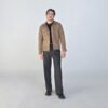 CHAQUETA ANTE CAMEL